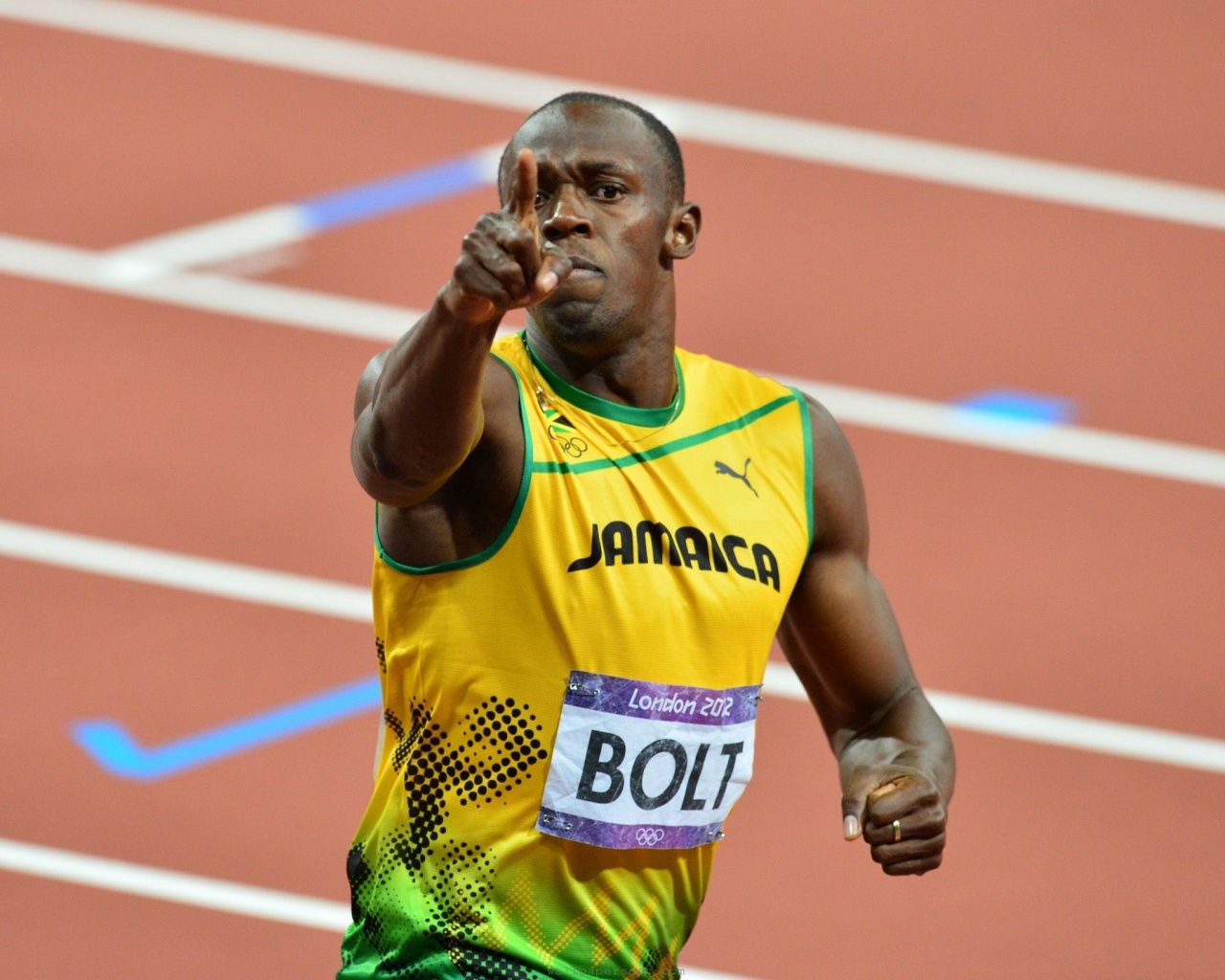 Usain Bolt Jamaica Sprinting Athletes