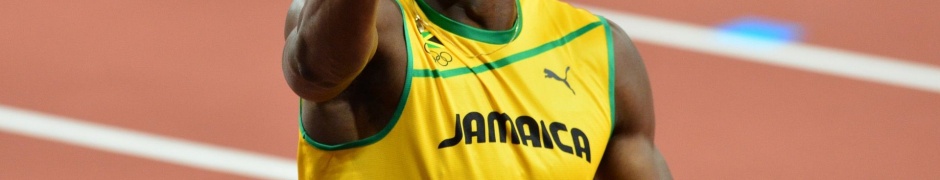 Usain Bolt Jamaica Sprinting Athletes