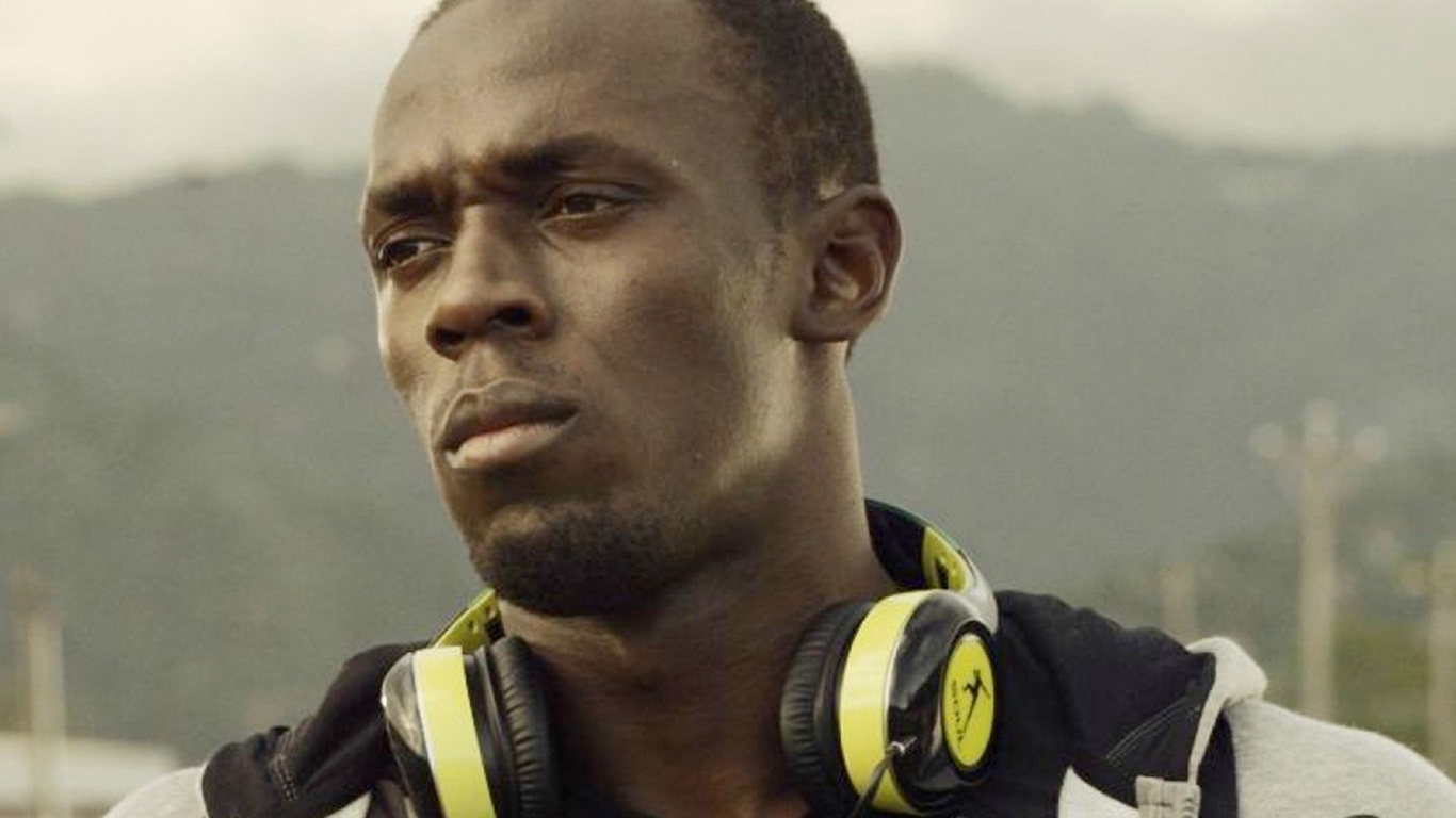 Usain Bolt Jamaica Sprinting Athletes Headset