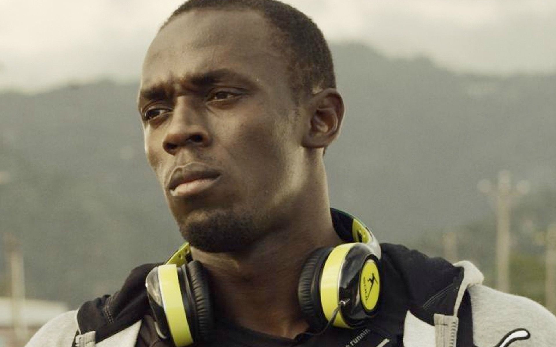 Usain Bolt Jamaica Sprinting Athletes Headset