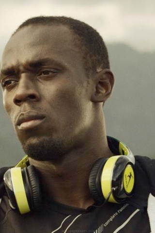 Usain Bolt Jamaica Sprinting Athletes Headset