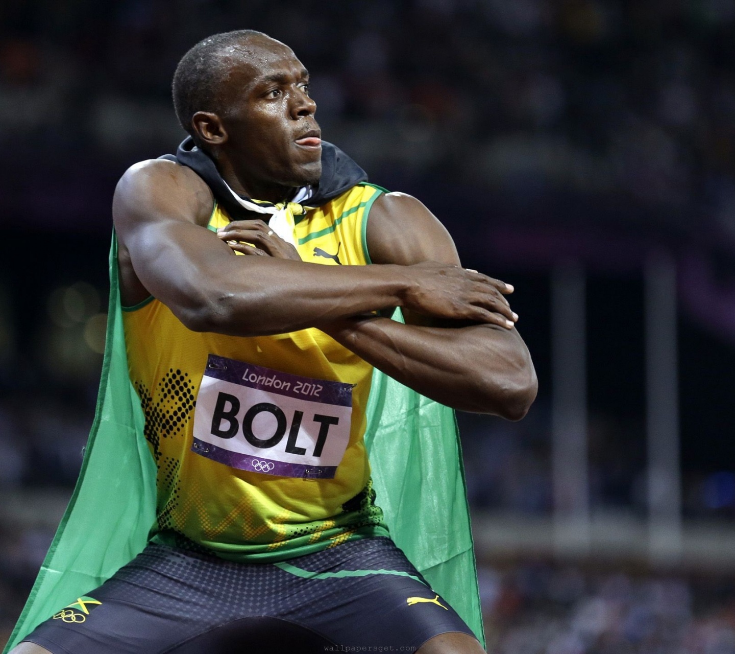 Usain Bolt Jamaica Sprinting Athletes Olympic Games Cool Pose