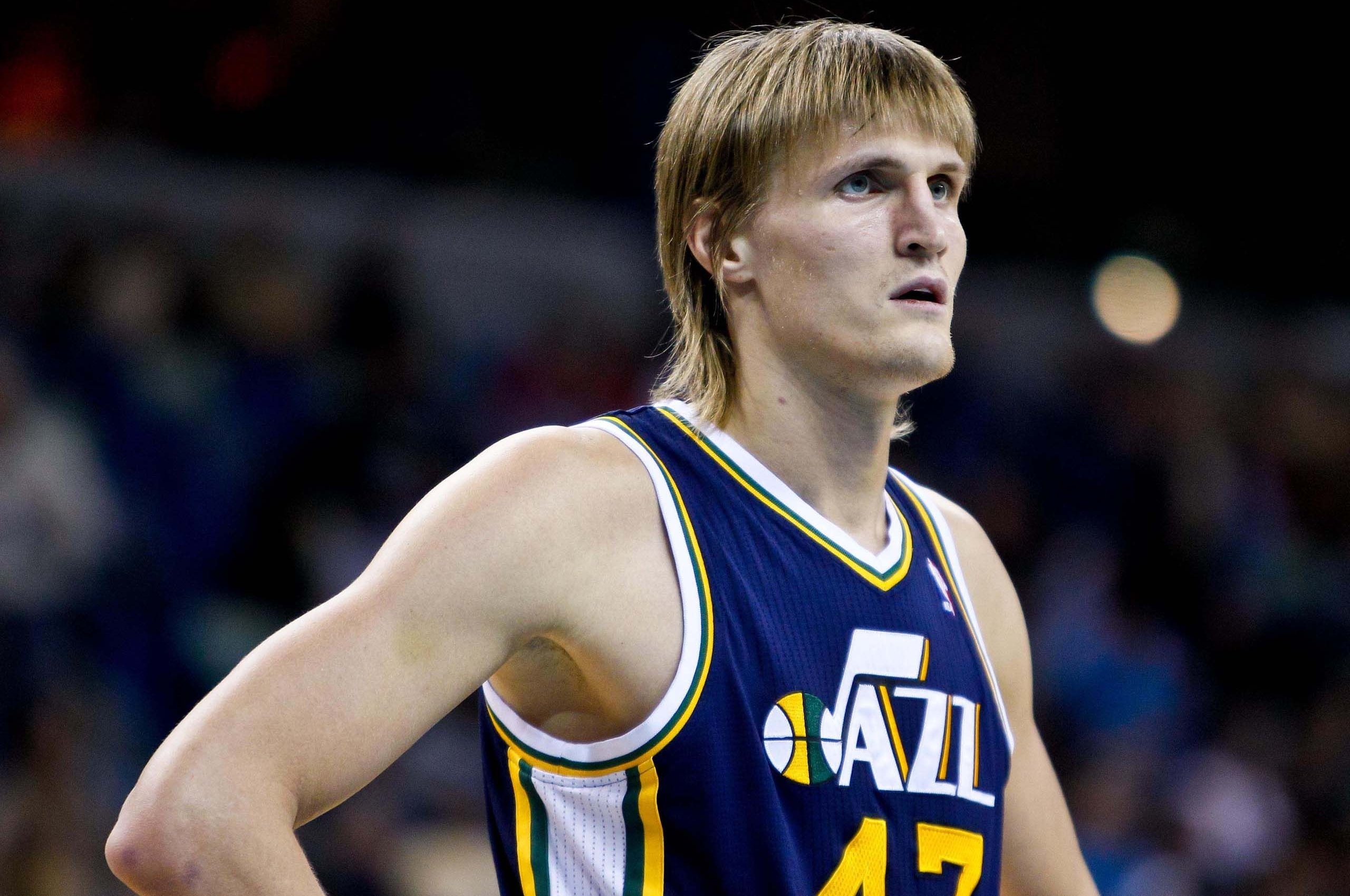 Utah Jazz American Professional Basketball Andrei Kirilenko