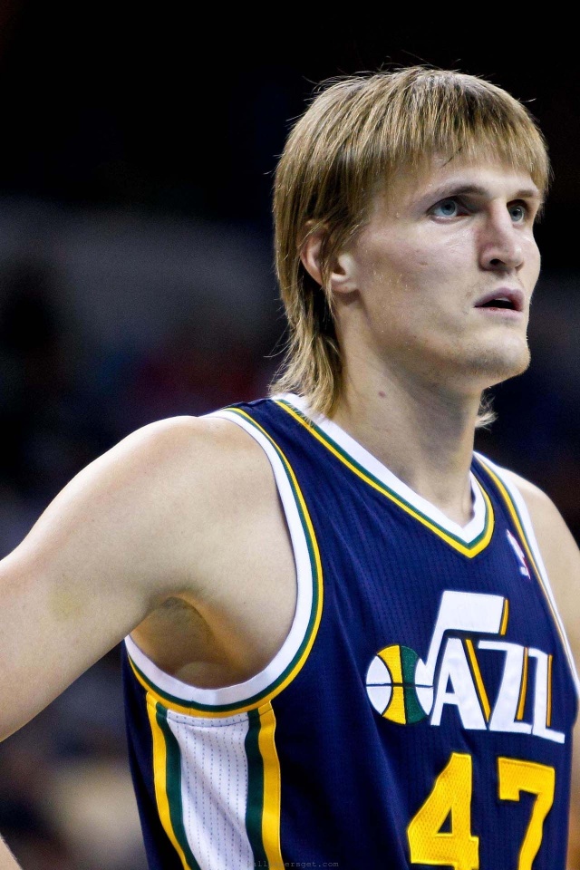 Utah Jazz American Professional Basketball Andrei Kirilenko