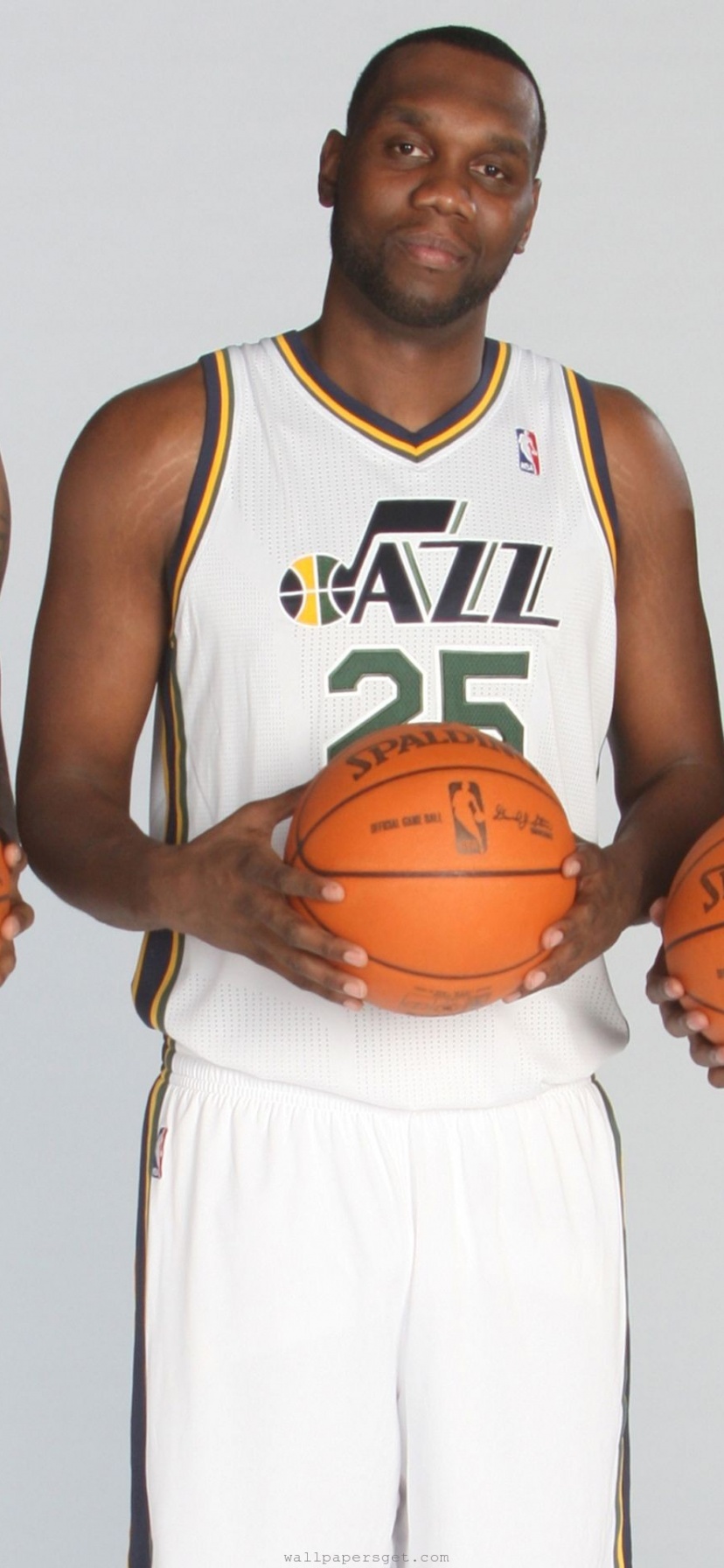 Utah Jazz American Professional Basketball Derrick Favors Al Jefferson Paul Millsap