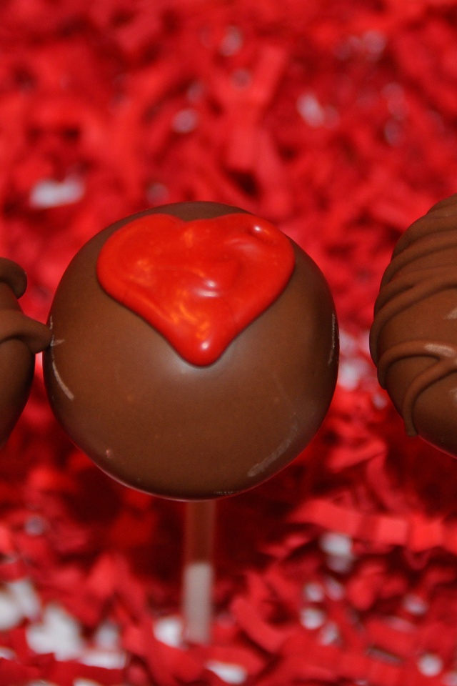 Valentines Day Chocolate Pops