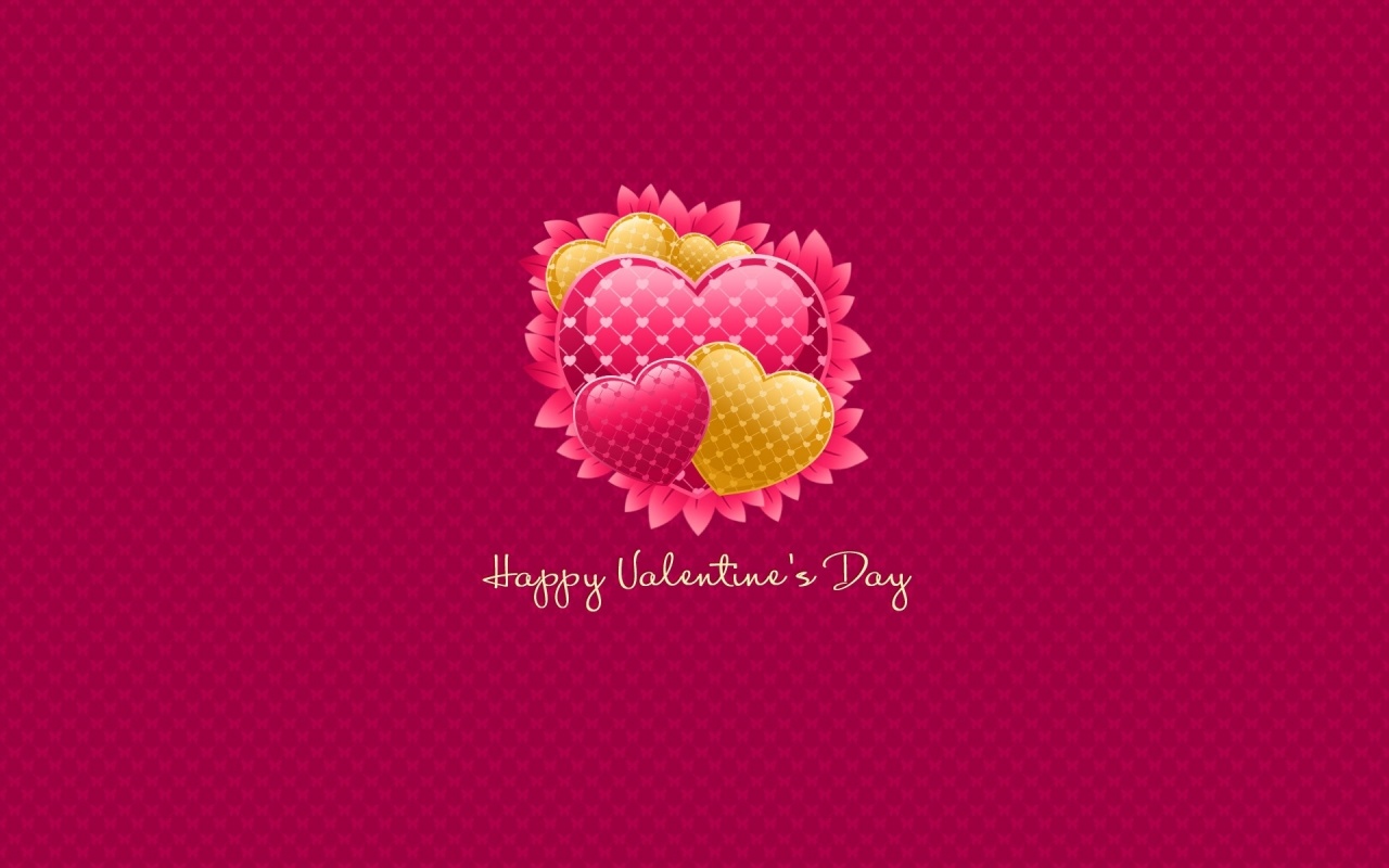 Valentines Day Congratulation Hearts