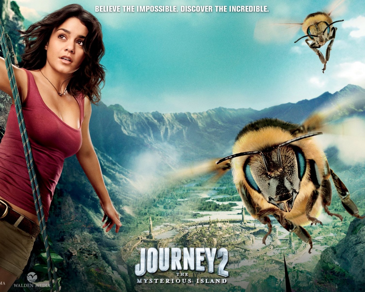 Vanessa Hudgens In Journey Mysterious Island