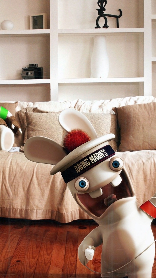 Video Games Funny Nintendo Wii Rayman Raving Rabbids