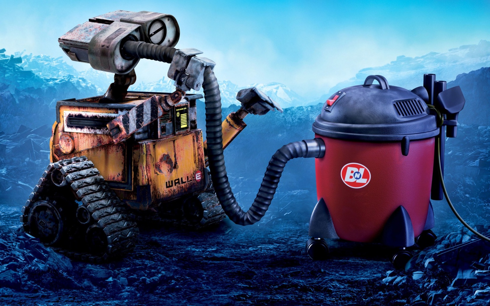 Wall E Robot Vacuum Cleaner Funny