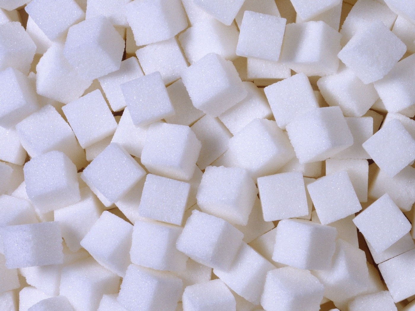 White Food Sugar Cubes