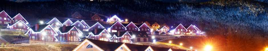 Winter Night In The Village