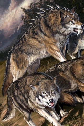 Wolves Flight Leader Teeth Rage
