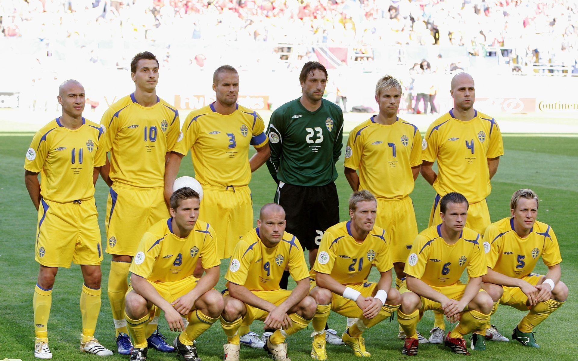 World Cup Sweden National Football Team Players