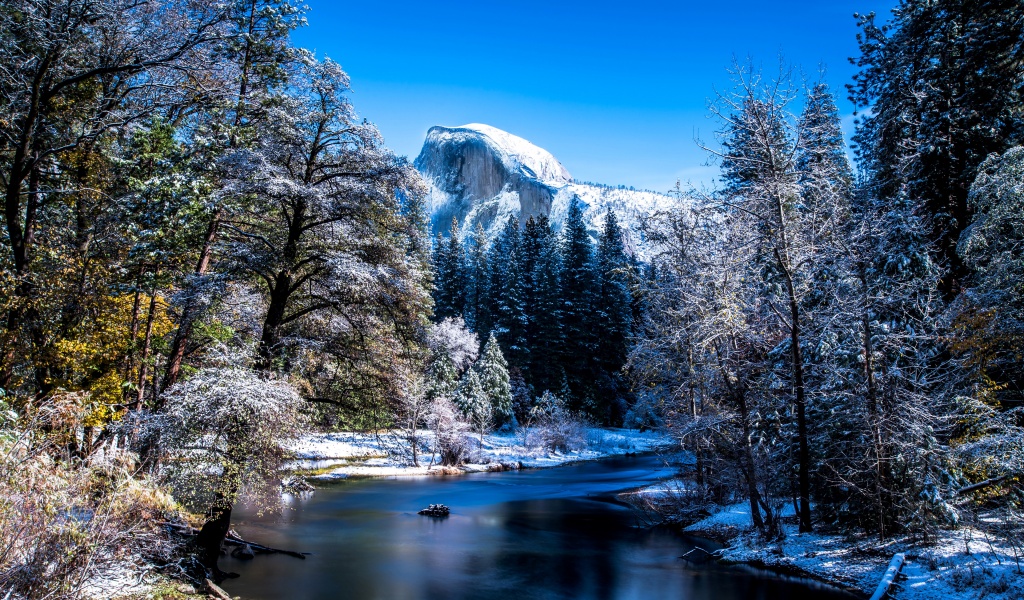 Yosemite National Park In Winter